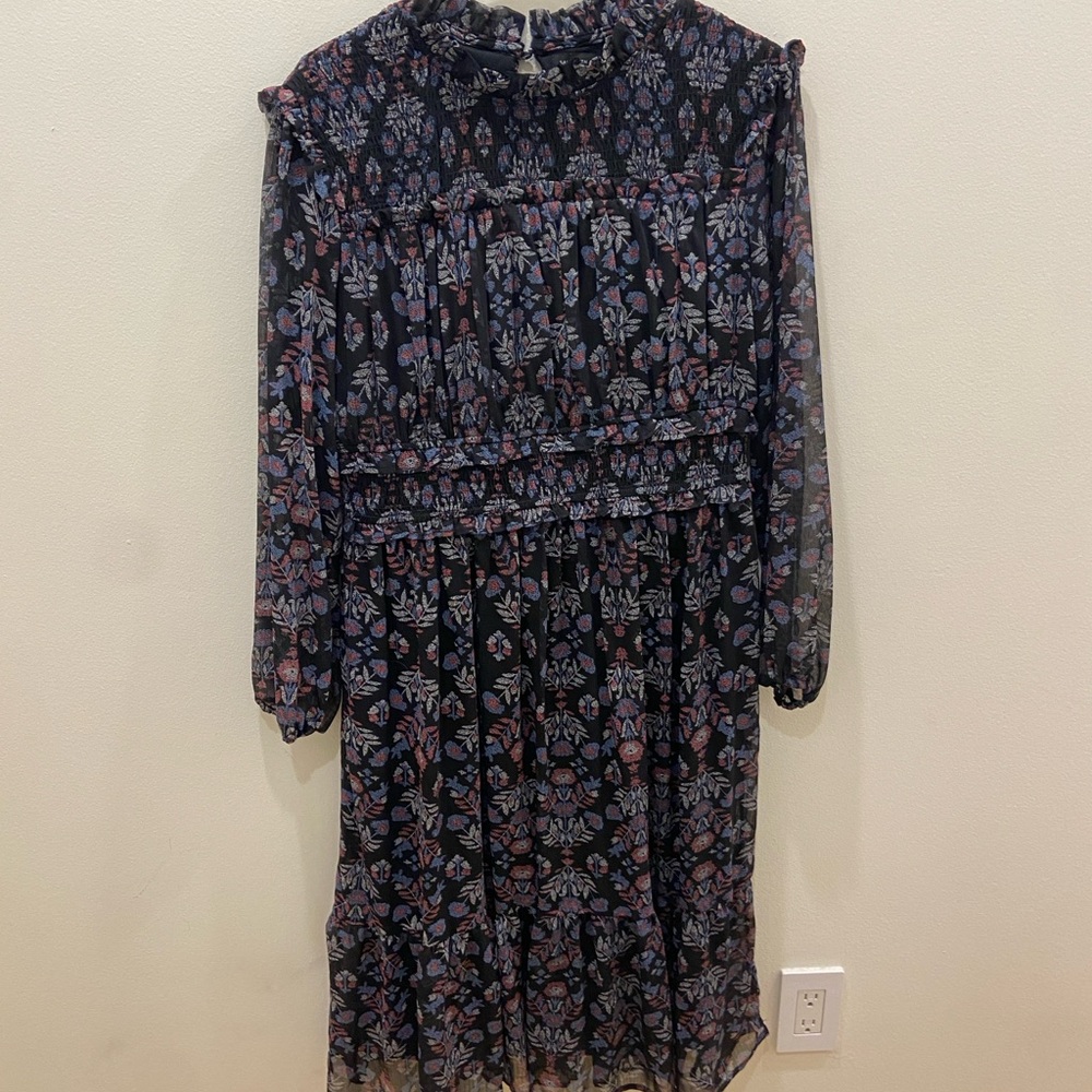 Floral Long Sleeve Dress